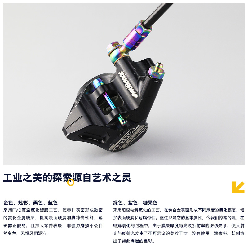 碟刹螺丝适配hope系列 - S-PARTS 钛合金